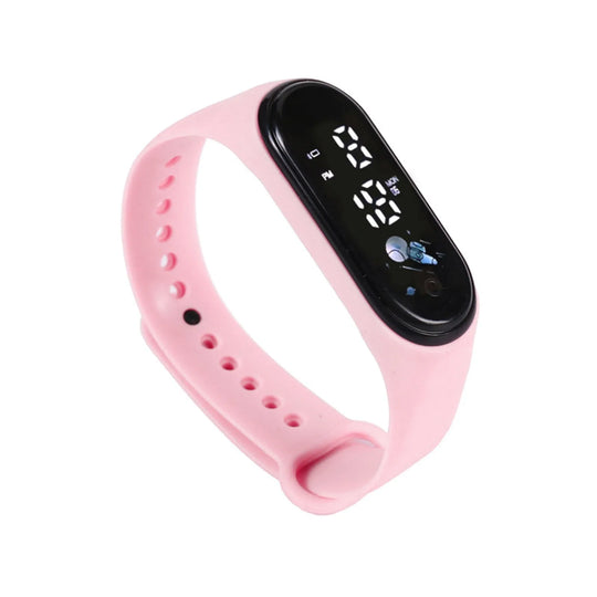 Kids Digital Silicone Sports Watch Bracelet