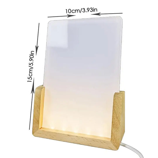 Personalized Sublimation LED Acrylic Night Light