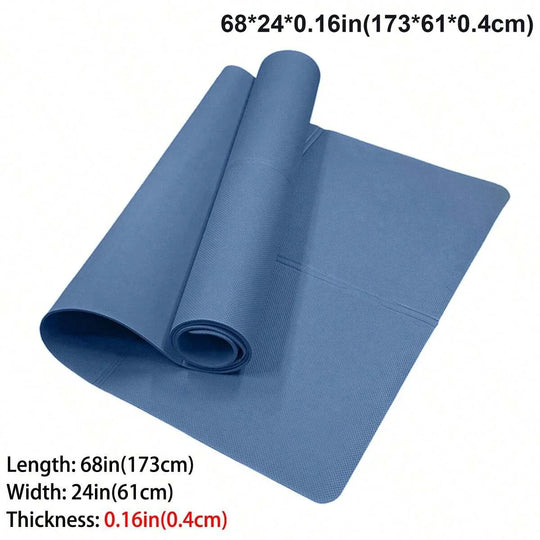 Foldable EVA Yoga Mat for Yoga, Pilates &amp; Floor Exercise