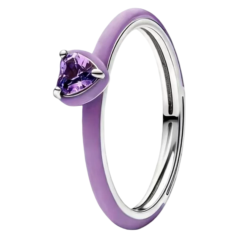 925 Sterling Silver Zircon Fashion Ring