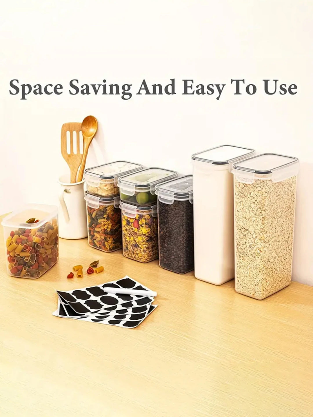 14-Piece Dry Food Storage Container Set