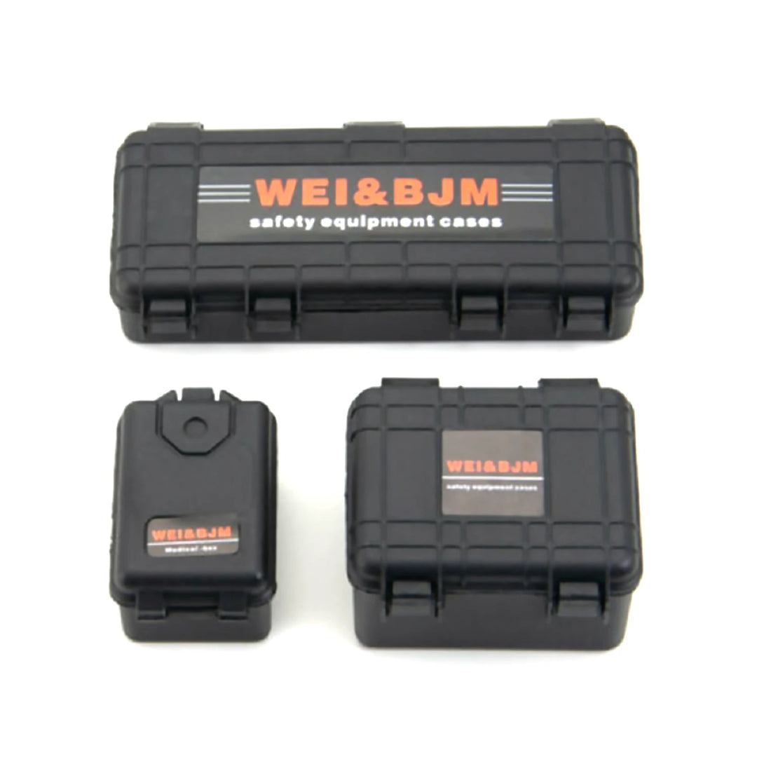 3-Piece Mini Plastic Storage Case Set for 1/10 RC Crawler