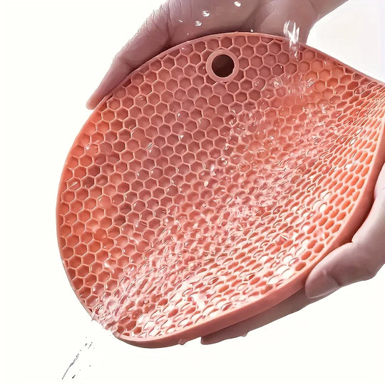 6-Pack Silicone Honeycomb Heat Resistant Trivets