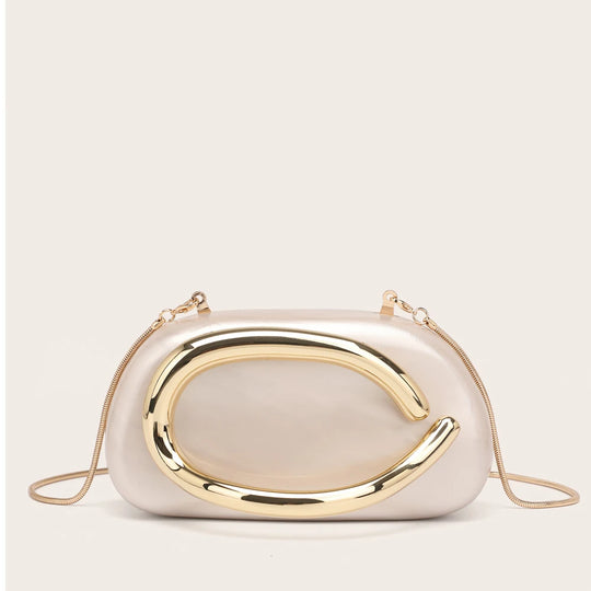Luxury Acrylic Box Clutch Evening Crossbody Bag