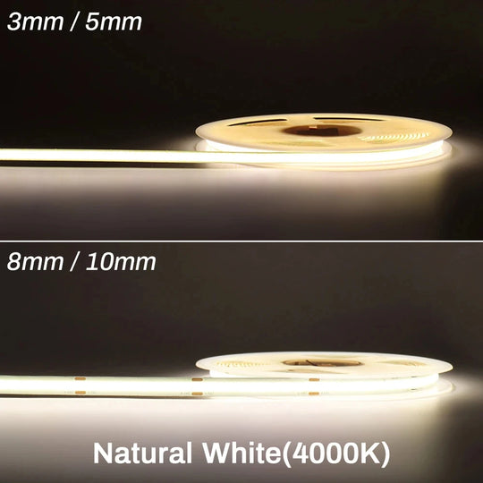 COB LED Strip Light 12V/24V Flexible Tape Light