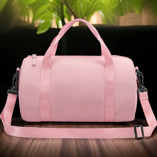 Mini Barrel Gym Duffle Bag with Shoulder Strap
