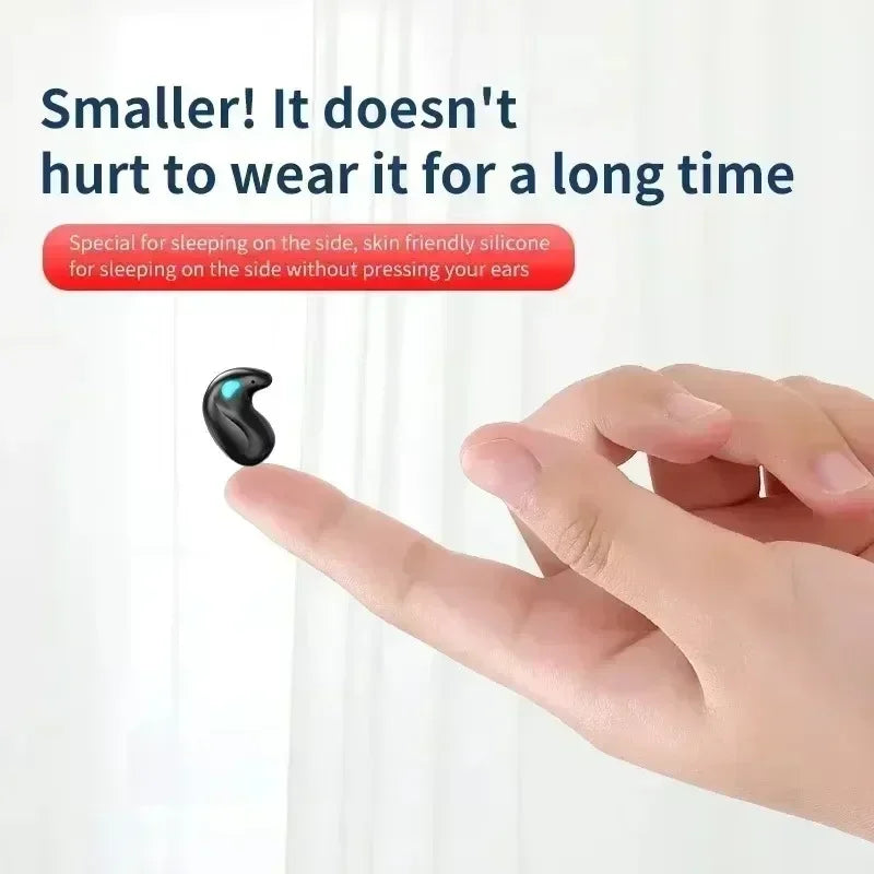 Mini Bluetooth 5.3 Wireless Sleep Earbuds with Charging Case