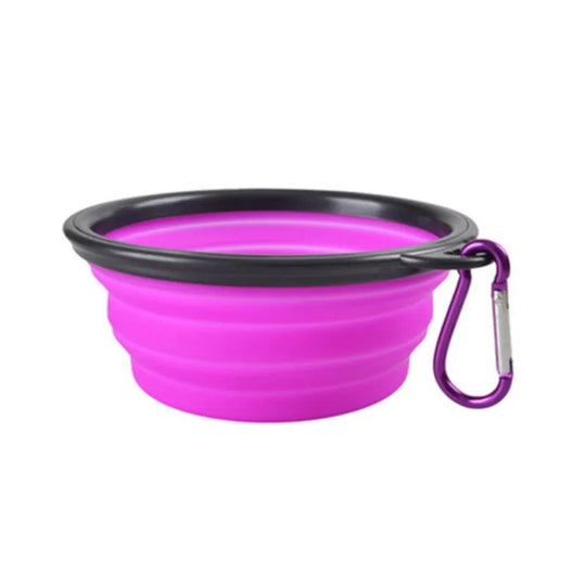 Collapsible Portable TPR Pet Travel Bowl
