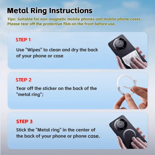 Foldable Magnetic Phone Stand Holder with Vacuum Suction Base