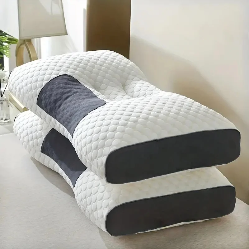 2-Pack Ergonomic Contour Neck Support Pillows
