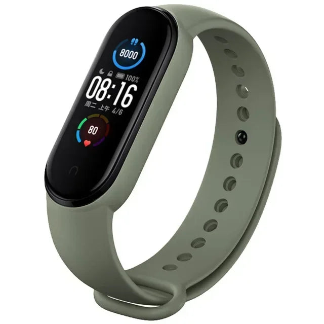 Silicone Replacement Watch Band for Xiaomi Mi Band 3–7