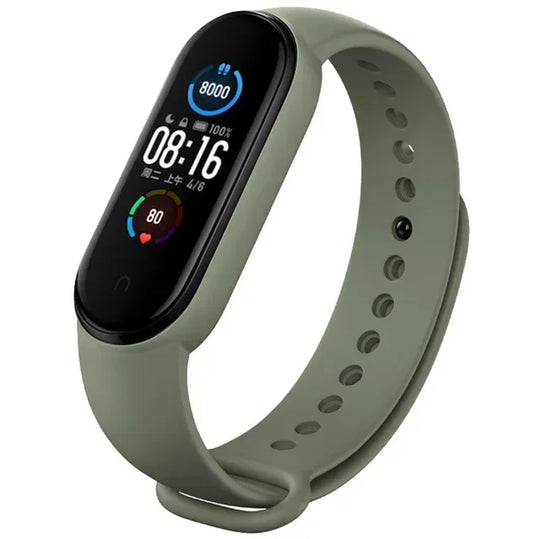 Silicone Replacement Watch Band for Xiaomi Mi Band 3–7