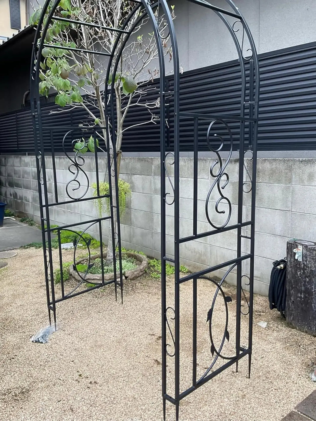 Heavy Duty Metal Garden Arbor for Climbing Plants