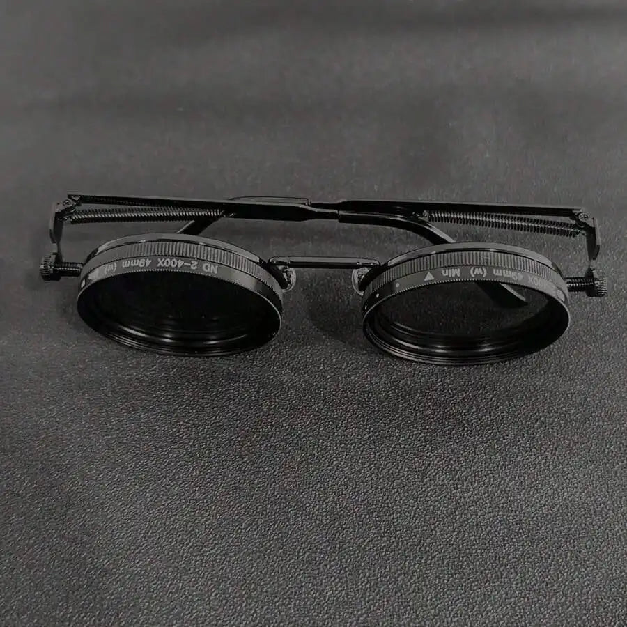 Retro Round Steampunk Polarized UV400 Sunglasses