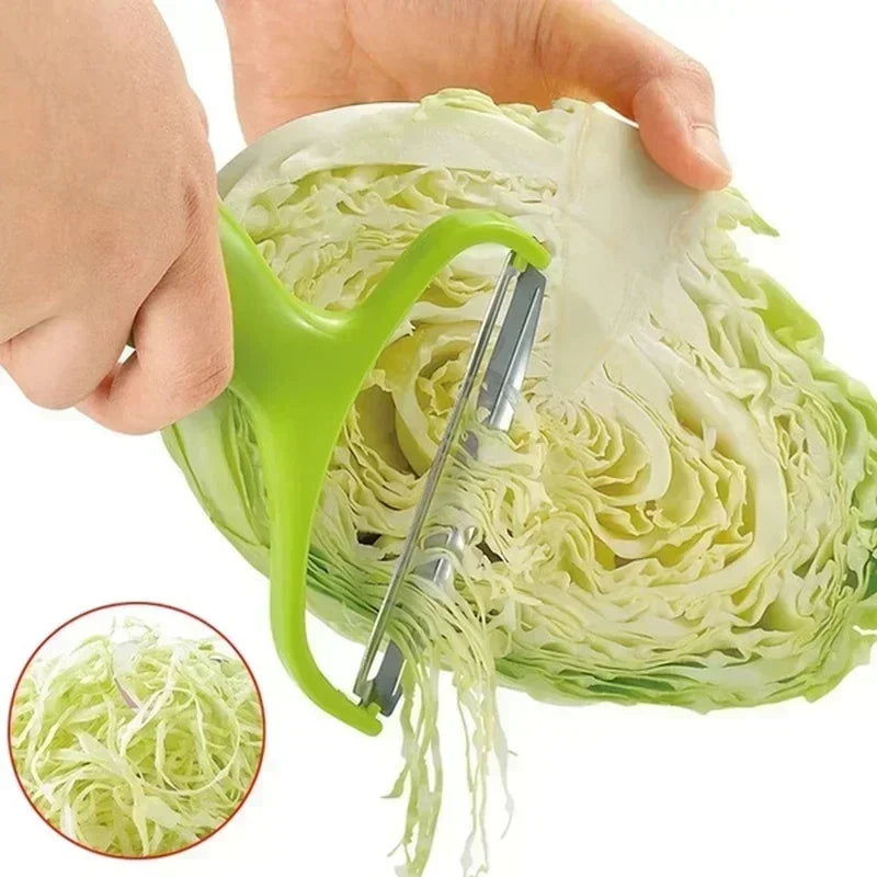 Wide Stainless Steel Cabbage &amp; Vegetable Peeler