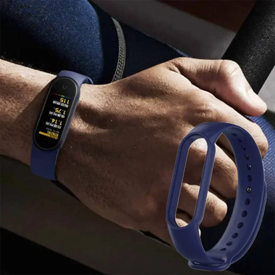 Silicone Replacement Watch Band for Xiaomi Mi Band 3–7