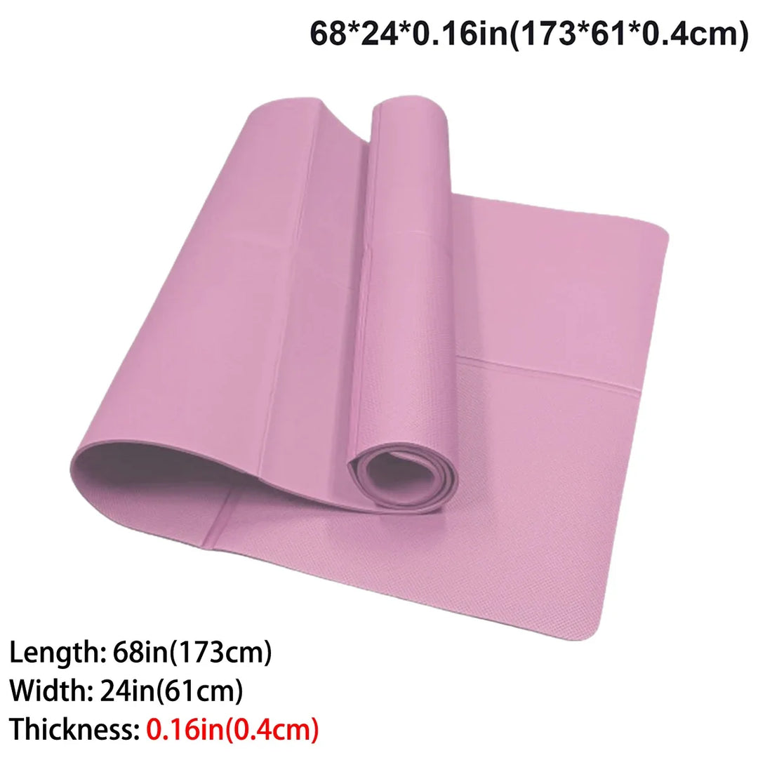 Foldable EVA Yoga Mat for Yoga, Pilates &amp; Floor Exercise