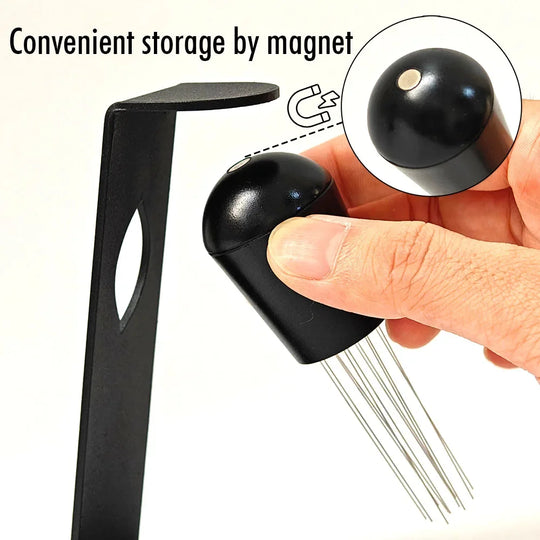 Espresso WDT Coffee Stirrer Distribution Tool with Stand