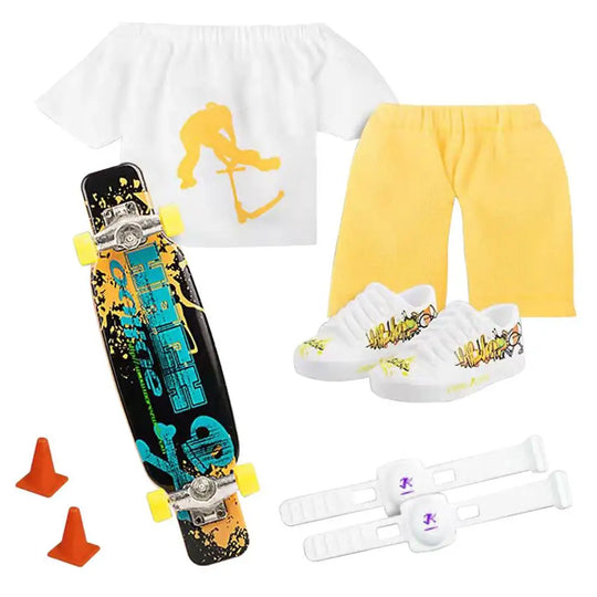 Mini Finger Skateboard &amp; Scooter Play Set