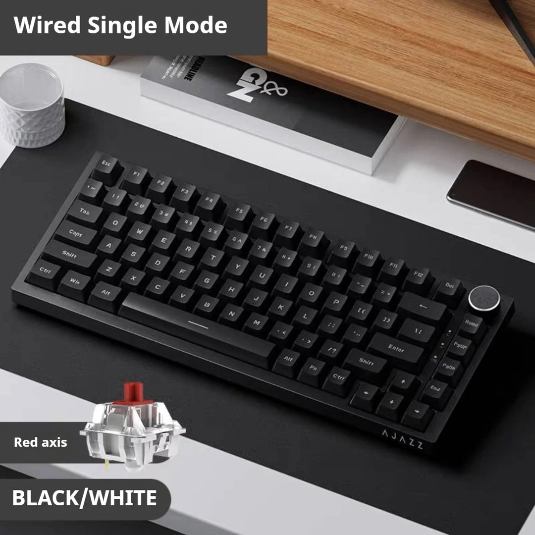 AJAZZ AK820 Wired 75% Hot-Swappable Mechanical Keyboard