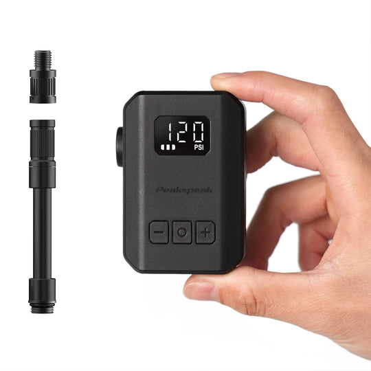 TOPUMP TB2 Pro 120 PSI Mini Electric Bike Tire Pump