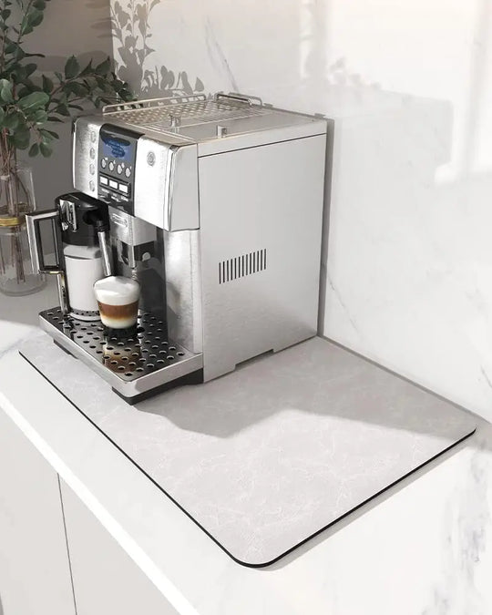 Water-Absorbent Diatom Dish Drying &amp; Coffee Machine Mat