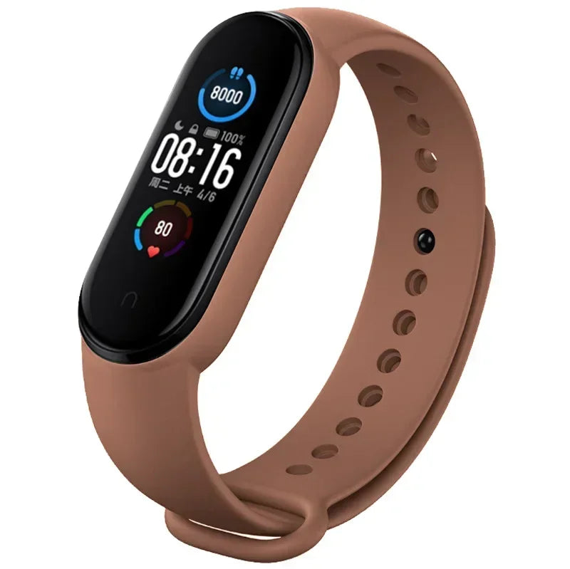 Silicone Replacement Watch Band for Xiaomi Mi Band 3–7