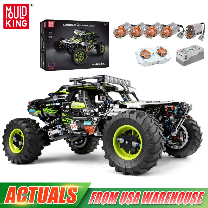 Mould King 18002 RC 4WD Off-Road Buggy Building Block Set