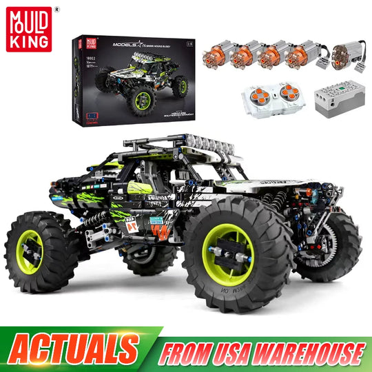 Mould King 18002 RC 4WD Off-Road Buggy Building Block Set