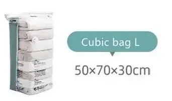 No Pump Vacuum Storage Bag for Clothes &amp; Blankets
