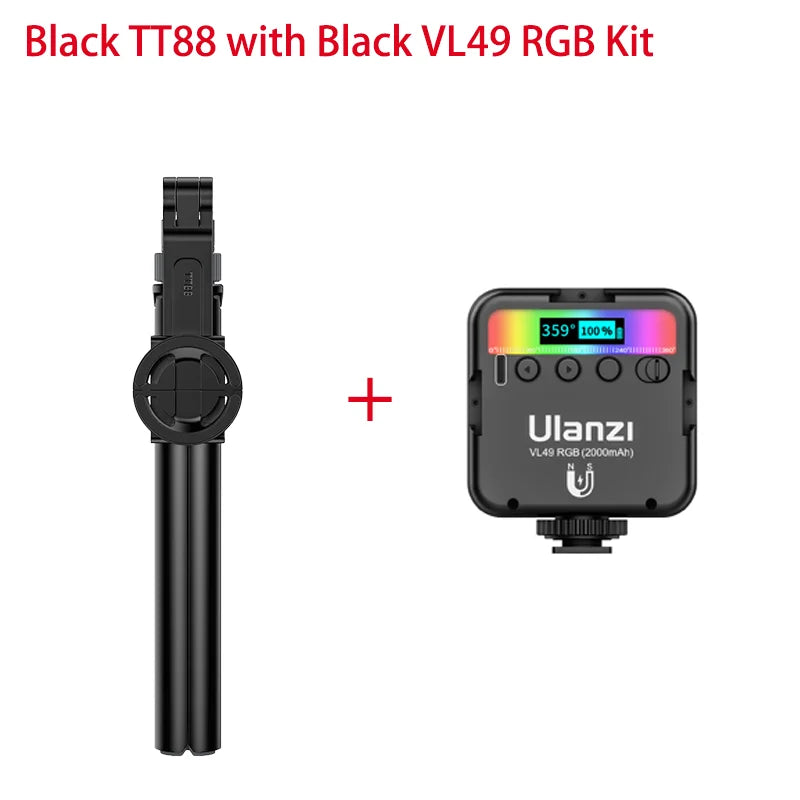 Ulanzi TT88 Magnetic Phone Tripod Selfie Stick 1.44M