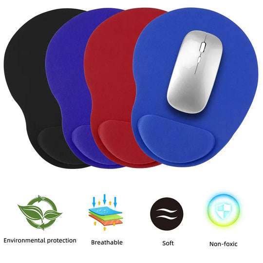 Ergonomic Memory Foam Wrist Rest Mouse Pad