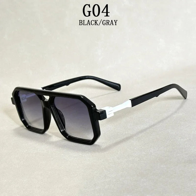 Vintage Square UV400 Fashion Sunglasses