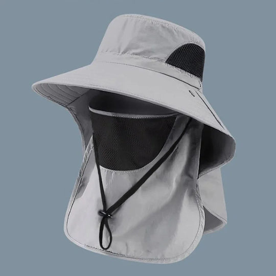 UV Protection Sun Hat with Removable Face &amp; Neck Flap