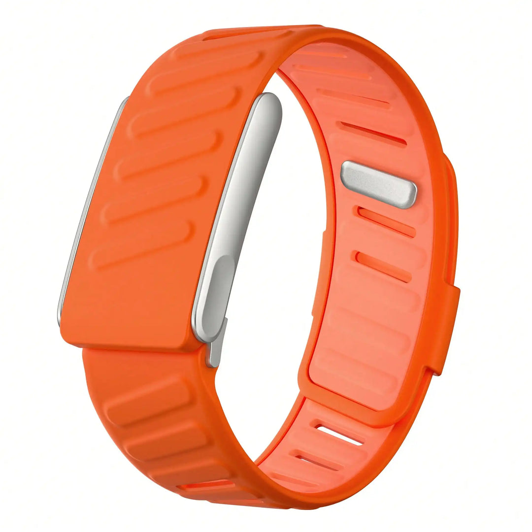 Silicone Dual-Color Fitness Tracker Replacement Strap