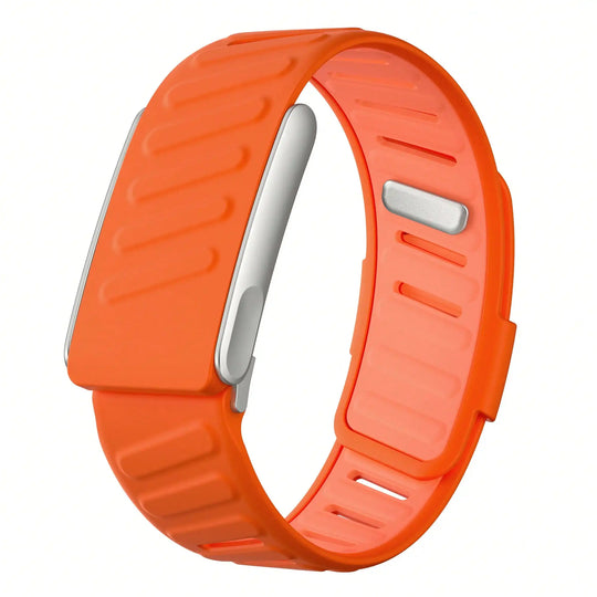 Silicone Dual-Color Fitness Tracker Replacement Strap