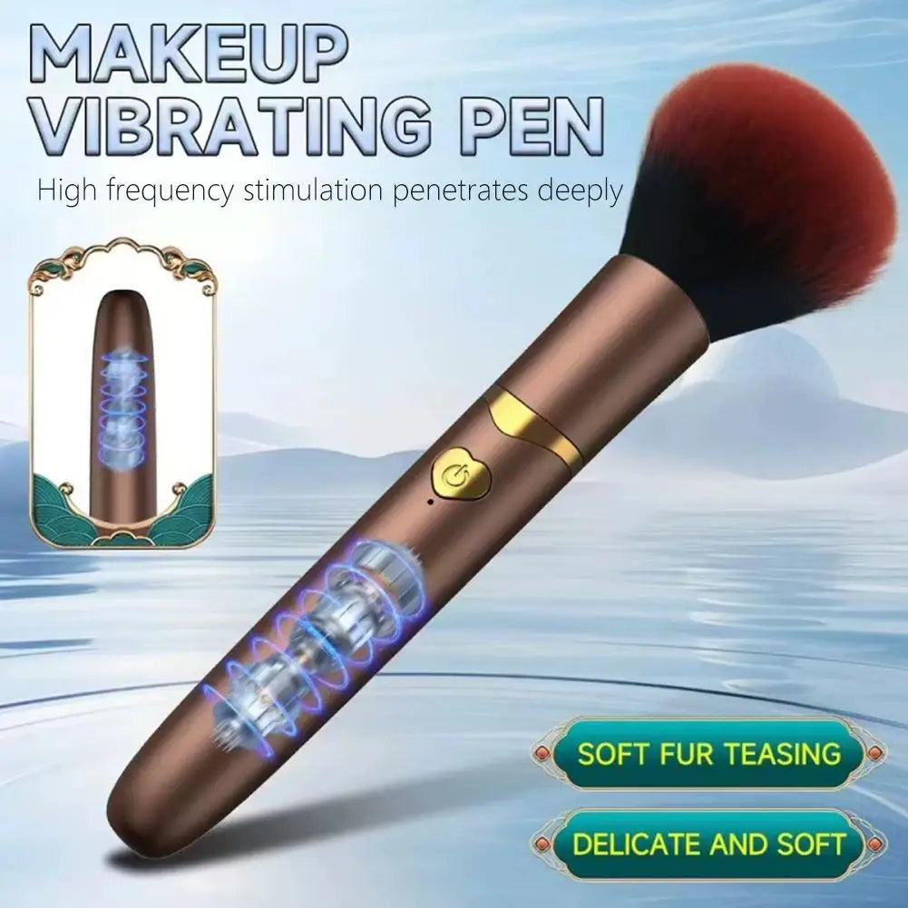 Electric Vibrating Makeup Brush USB Rechargeable