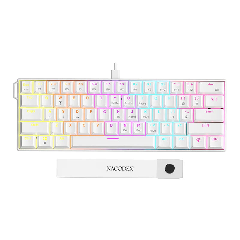 AJAZZ NK61 61-Key Wired RGB Mechanical Keyboard