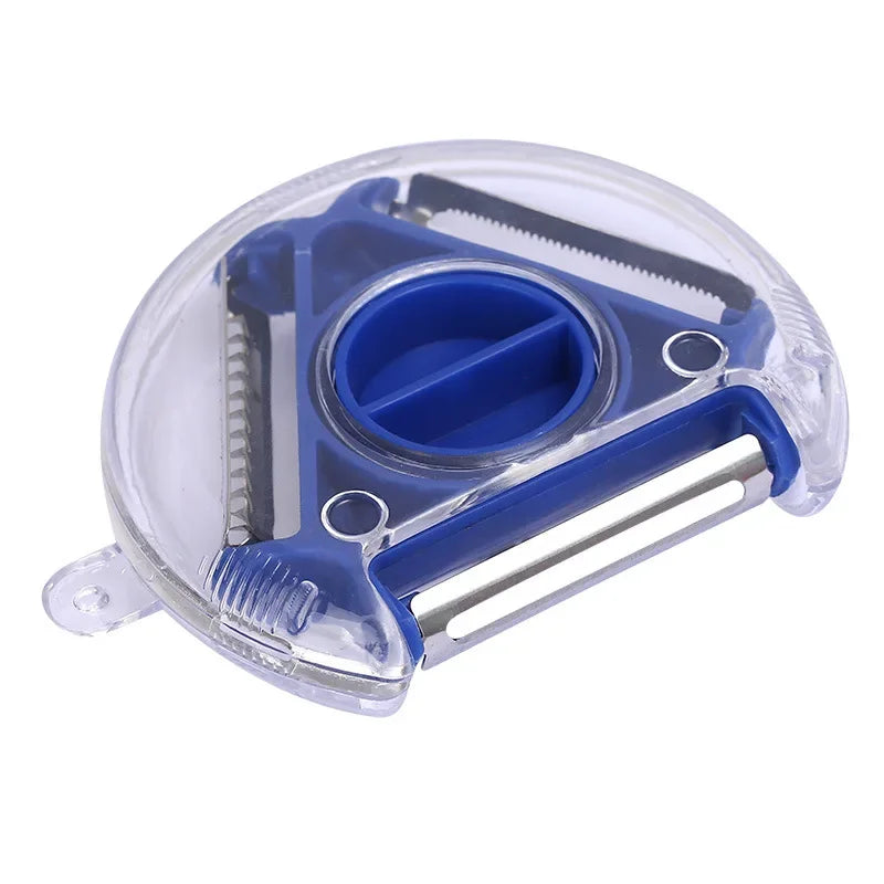 3-in-1 Rotary Vegetable Peeler &amp; Julienne Slicer