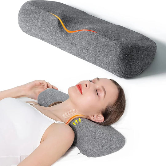 Memory Foam Cervical Neck Support Pillow