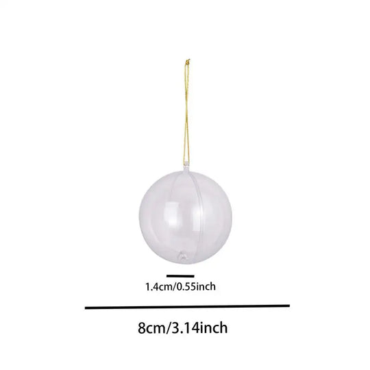 10-Piece LED Light-Up Christmas Ornament Ball Set