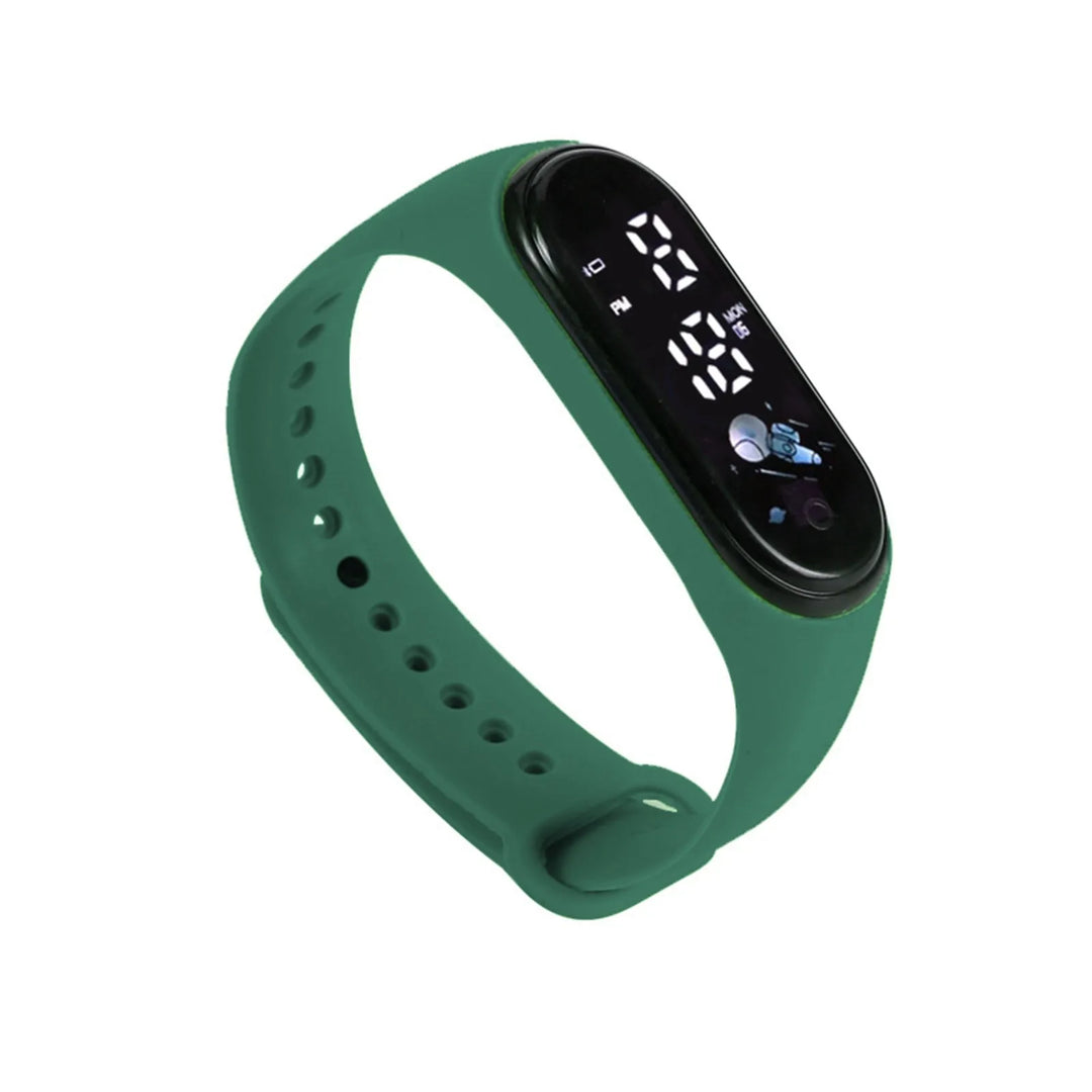 Kids Digital Silicone Sports Watch Bracelet