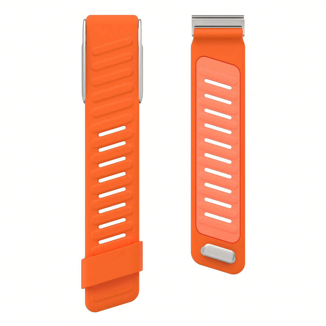 Silicone Dual-Color Fitness Tracker Replacement Strap
