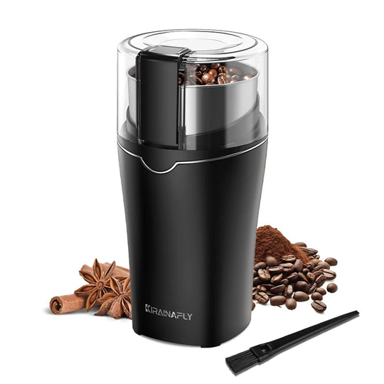 300W Electric Coffee Grinder with Removable Stainless Steel Cup