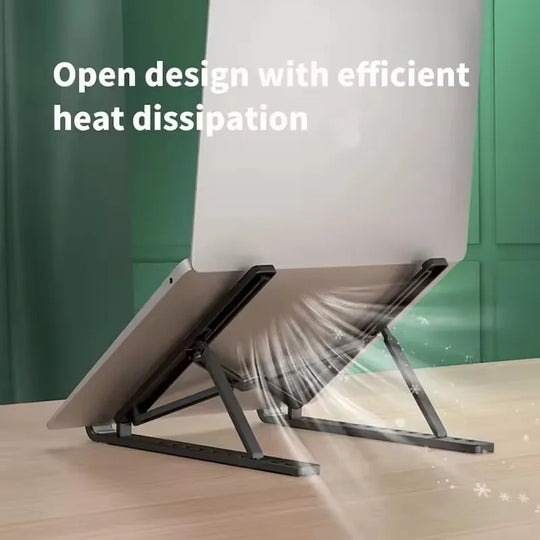 Adjustable Foldable Laptop Stand for Laptops &amp; Tablets
