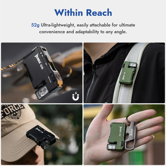 WUBEN G5 Rechargeable Mini EDC Flashlight 400 Lumens