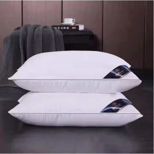 Luxury Memory Foam Bed Pillow – 100% Cotton Cover