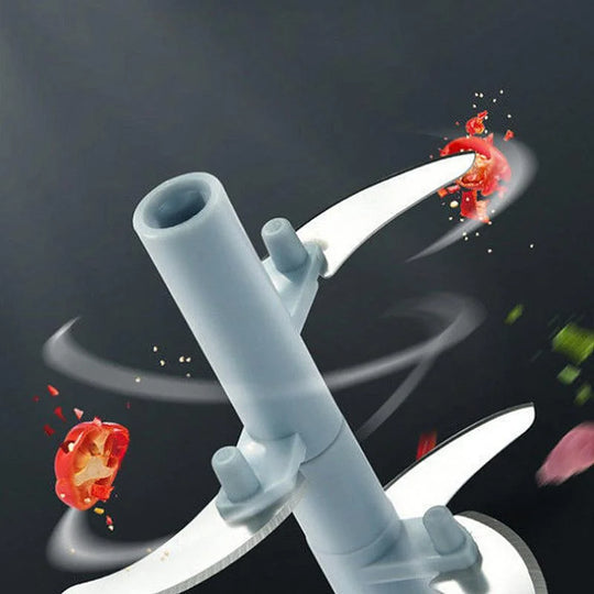 Pull String Food Chopper Vegetable Cutter