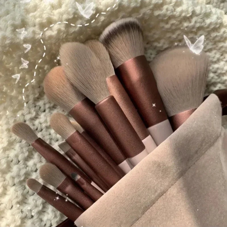 22-Piece Professional Makeup Brush Set with Synthetic Bristles