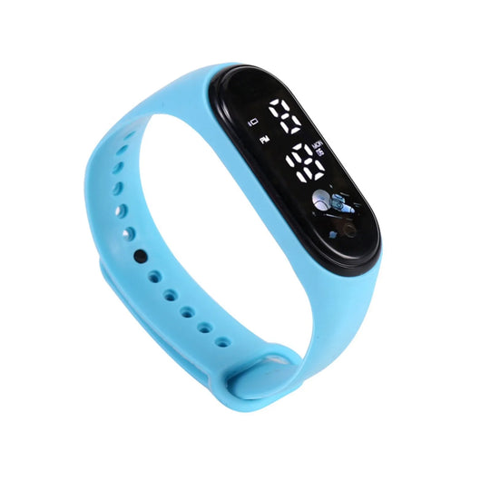 Kids Digital Silicone Sports Watch Bracelet
